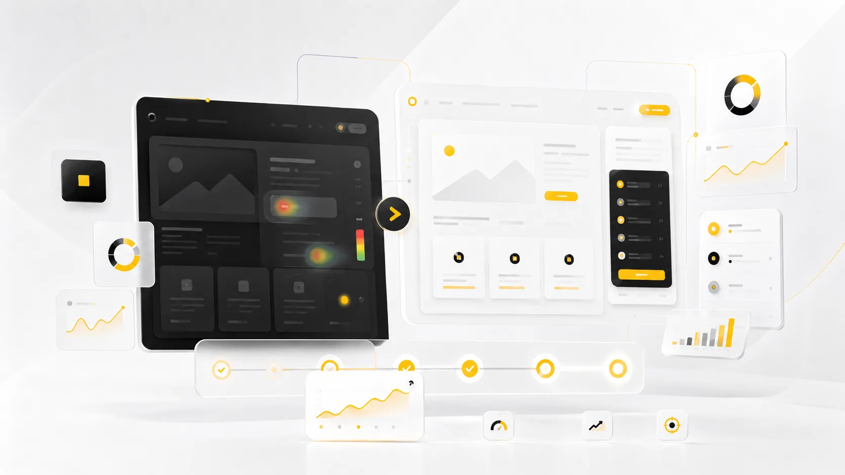 Website conversion review concept